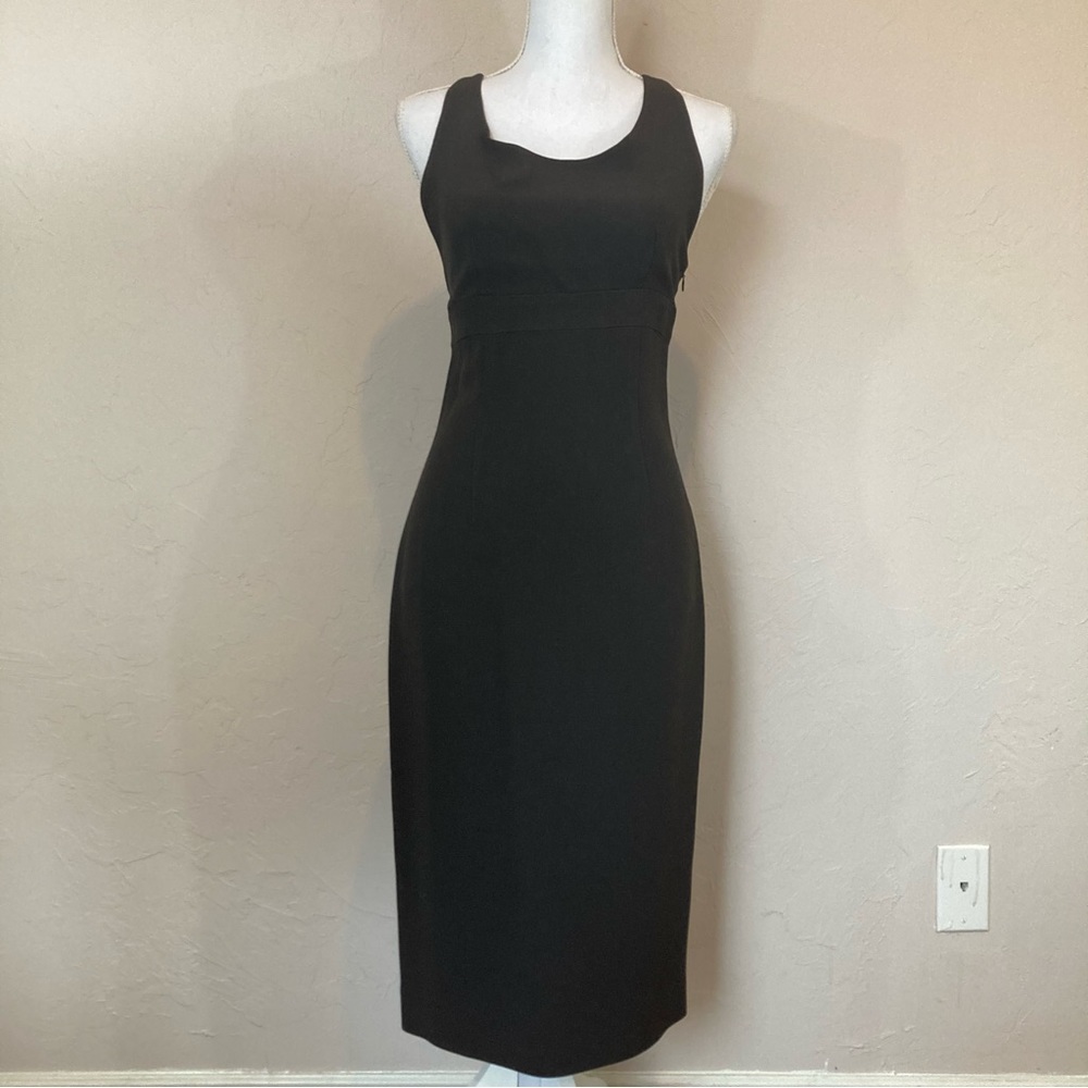 Vtg 90s Moschino Cheap And Chic Sheath Dress